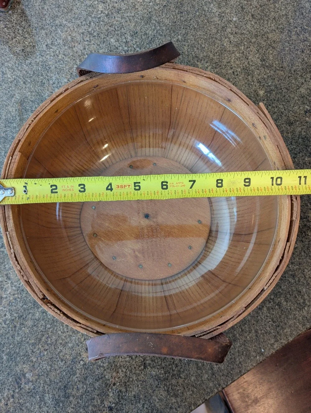 Peterboro Basket Co with Leather Handles - Limited Edition